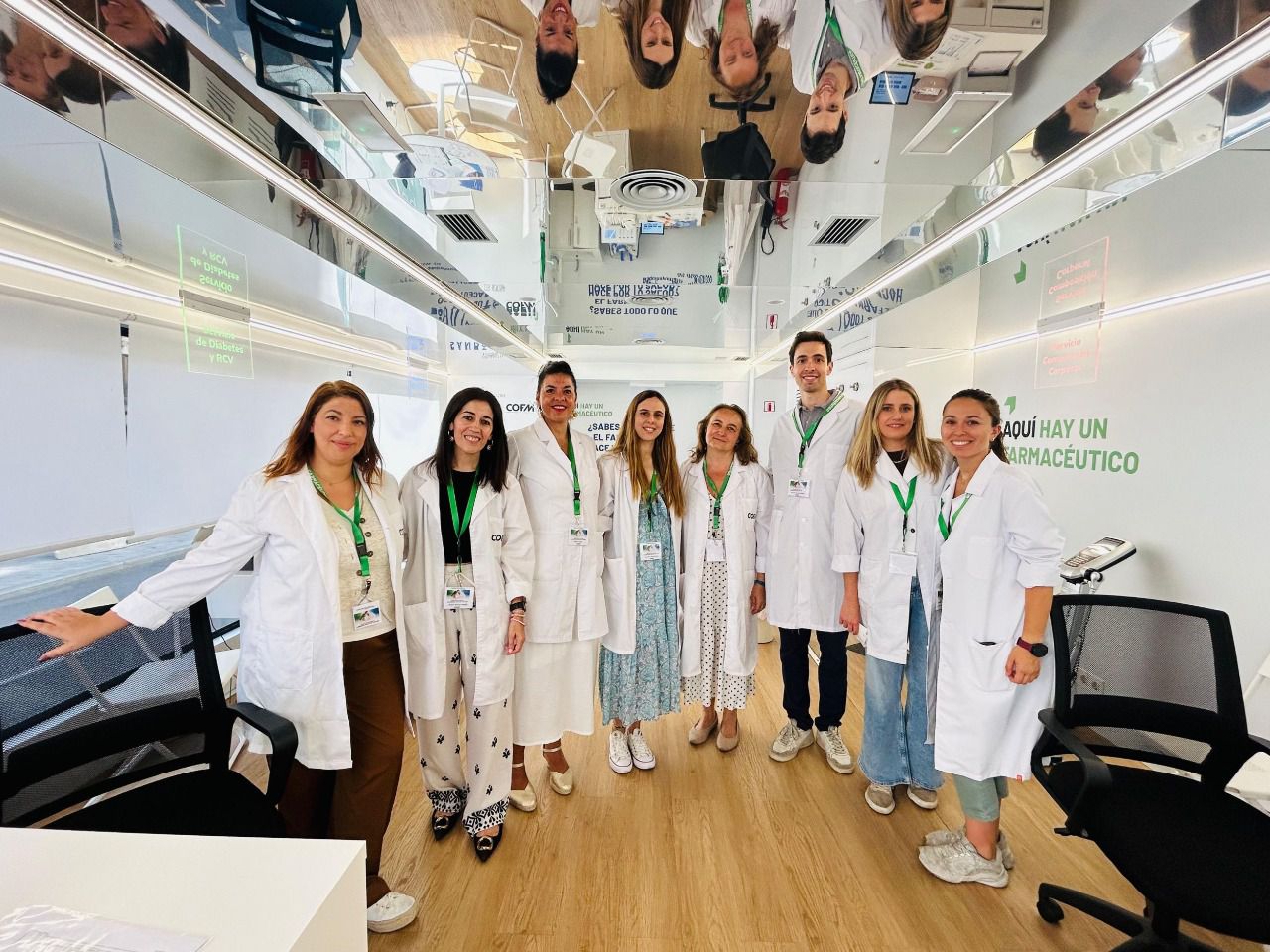 Equipo de 'Aquí hay un farmacéutico... en marcha'