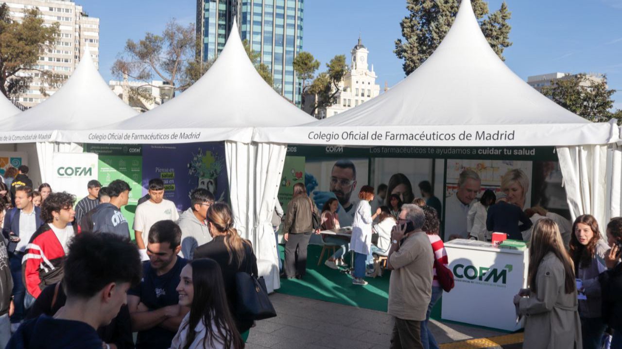 El Colegio de Farmacéuticos de Madrid en el Día de las Profesiones
