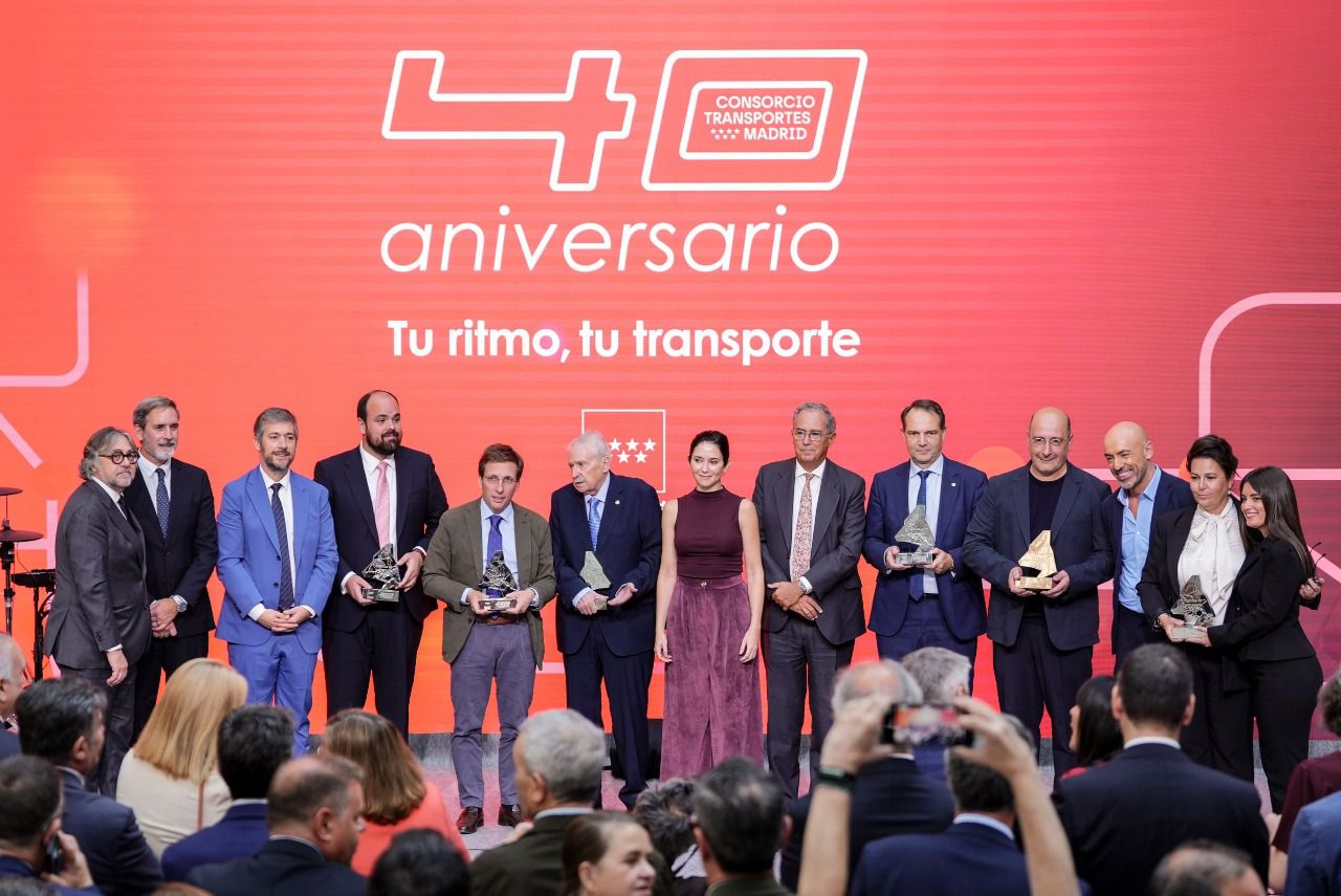 Posado de los premiados
