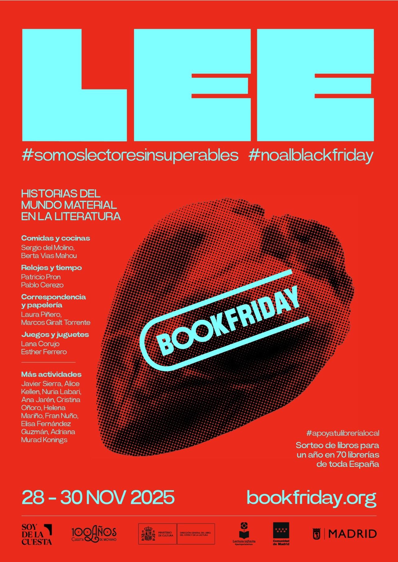 Cartel del Book Friday 2025