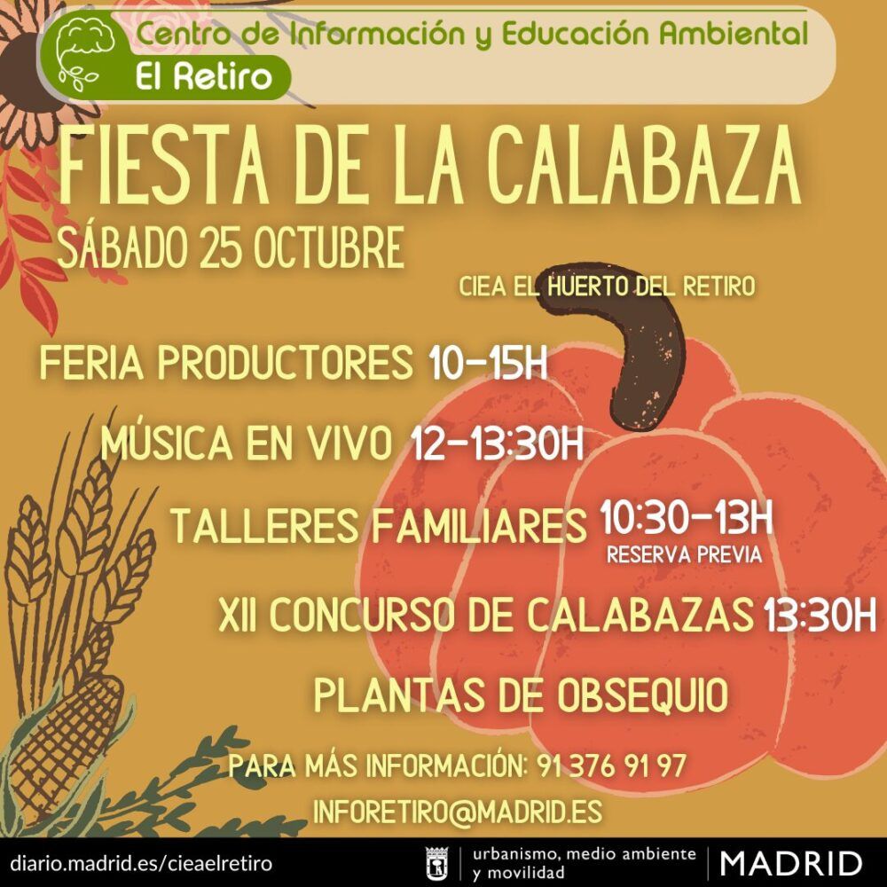 Planes para Halloween: Fiesta de la Calabaza 2025