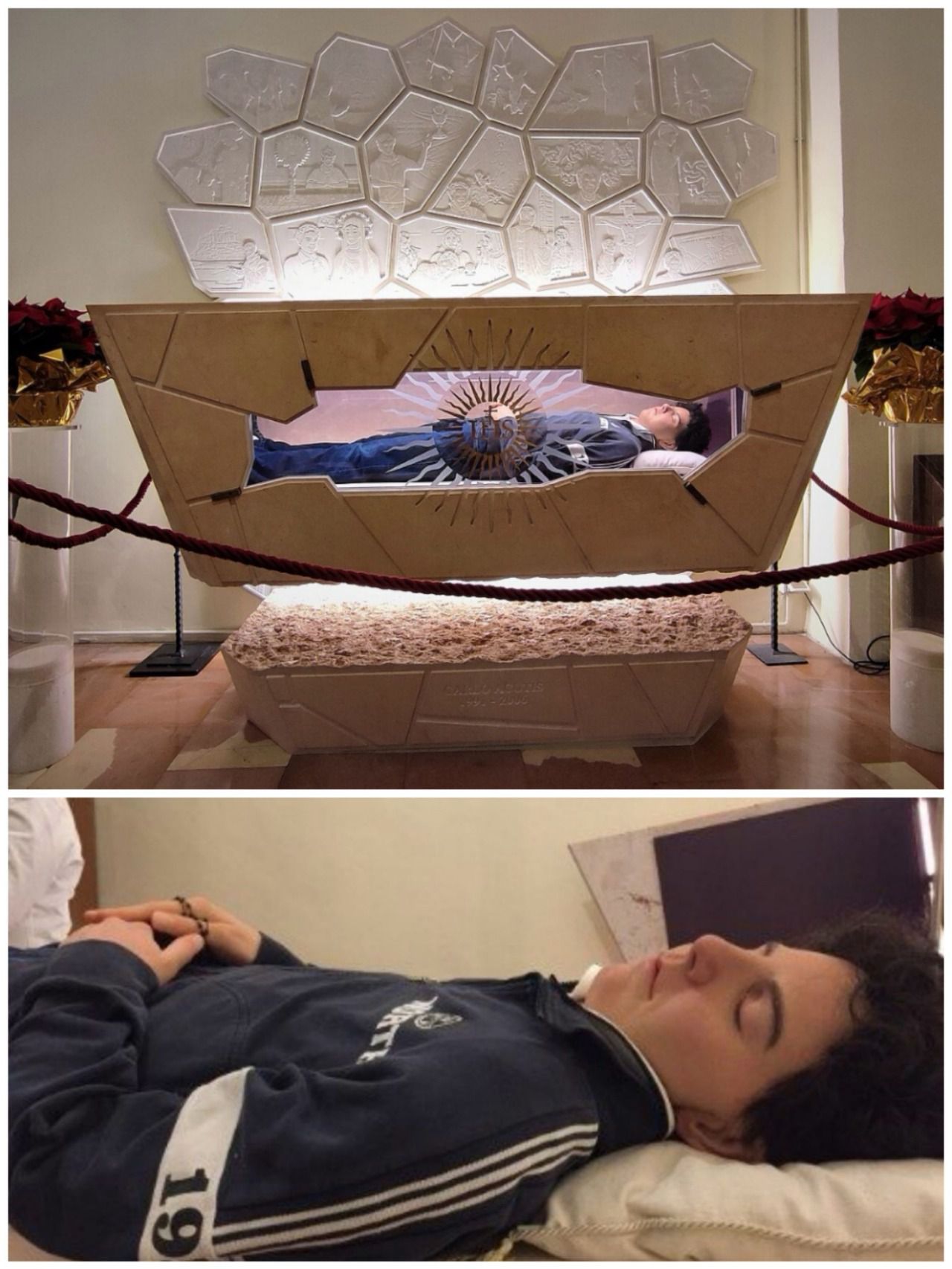 Cuero de Carlo Acutis