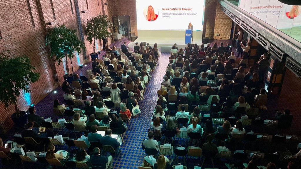  Laura Gutiérrez, viceconsejera de Sanidad de la Comunidad de Madrid, en la inauguración