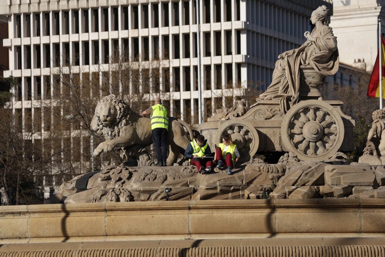 Estudio sobre el estado de la fuente de Cibeles