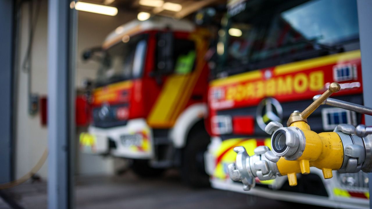 Camiones de Bomberos.