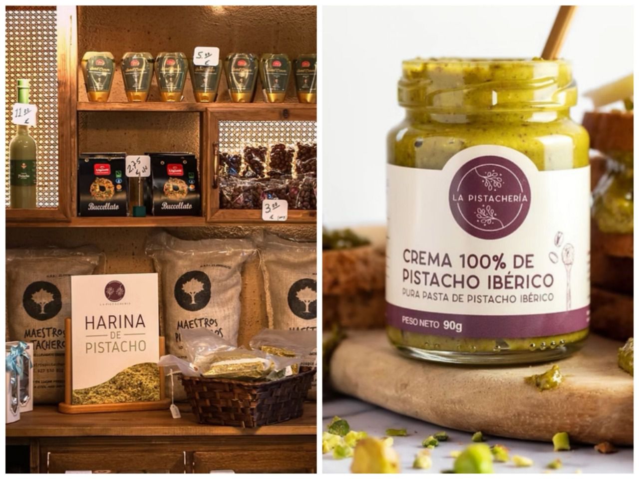 La Pistachería y su crema de pistacho 100% Ibérico