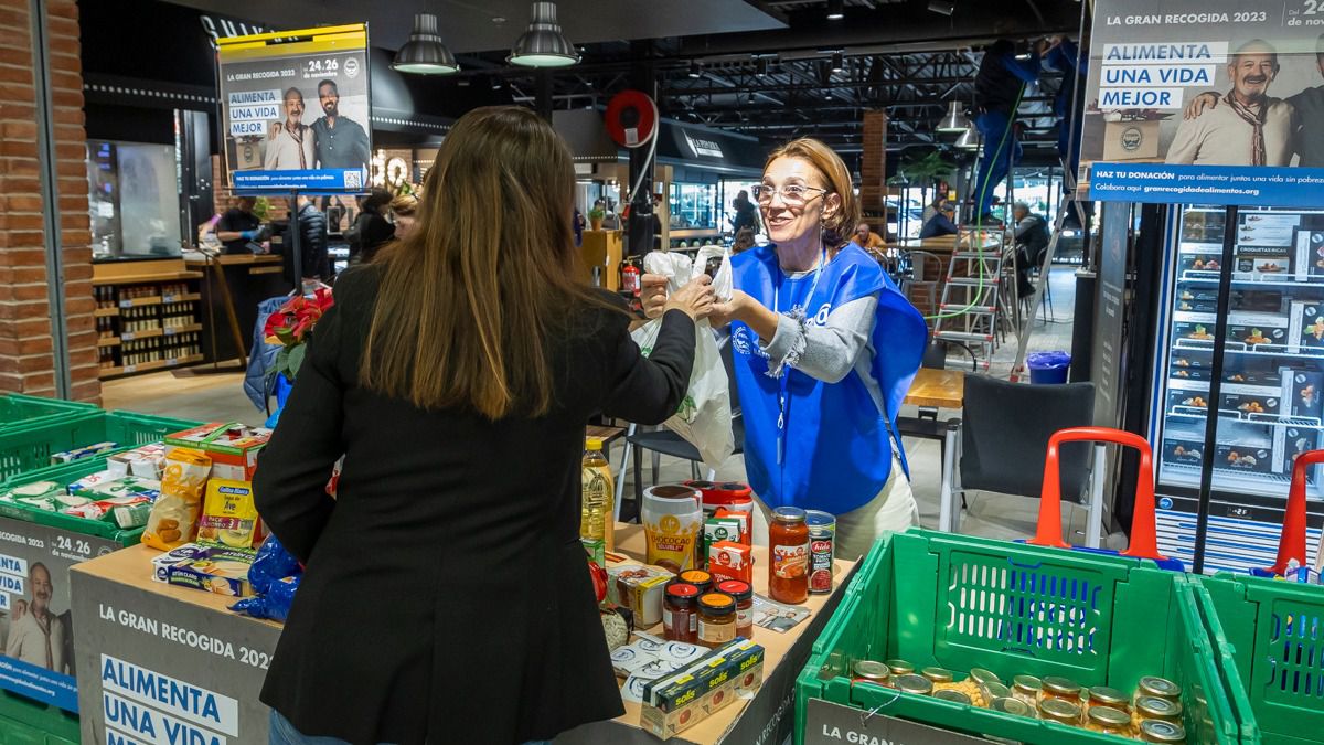 Gran recogida del Banco de Alimentos de Madrid