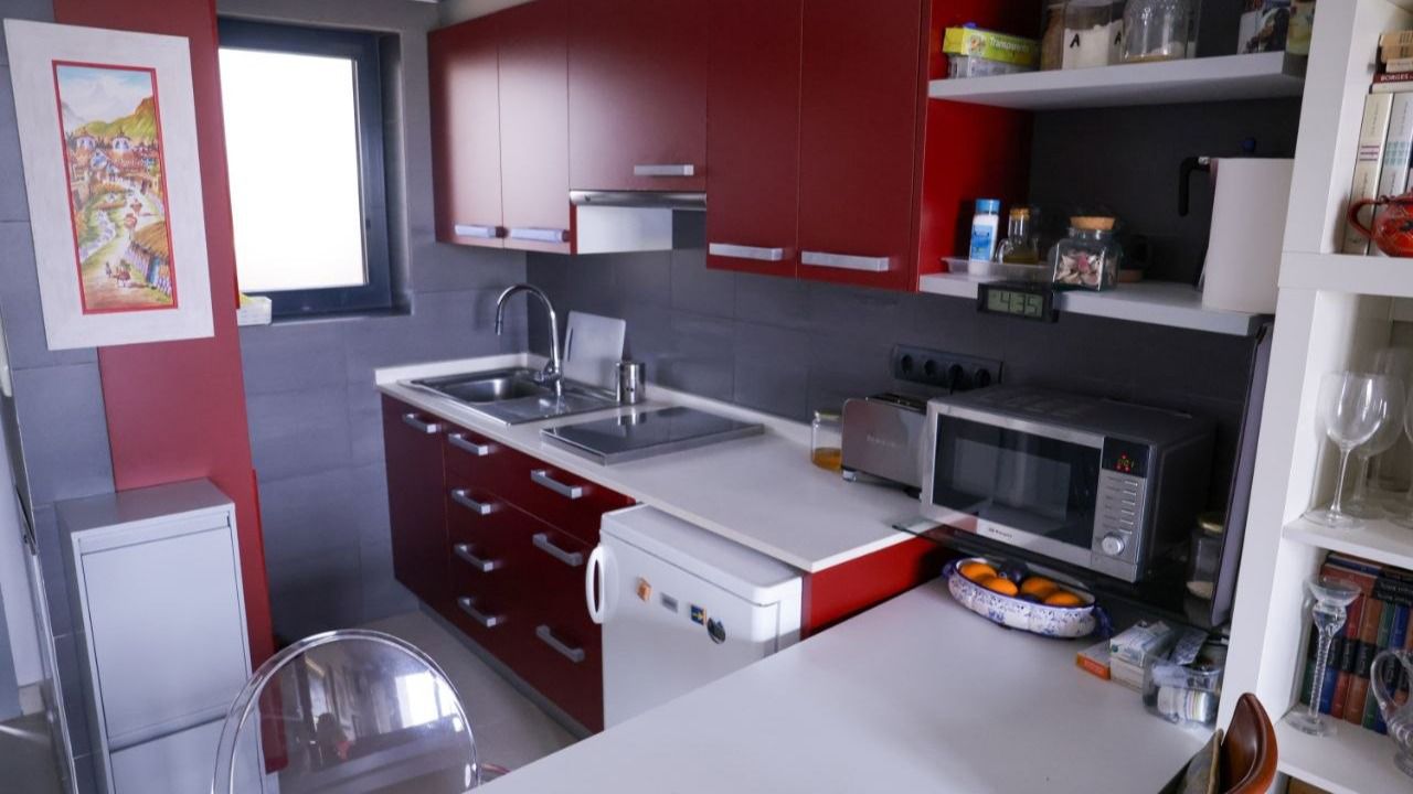 Cocina de uno de los alojamientos