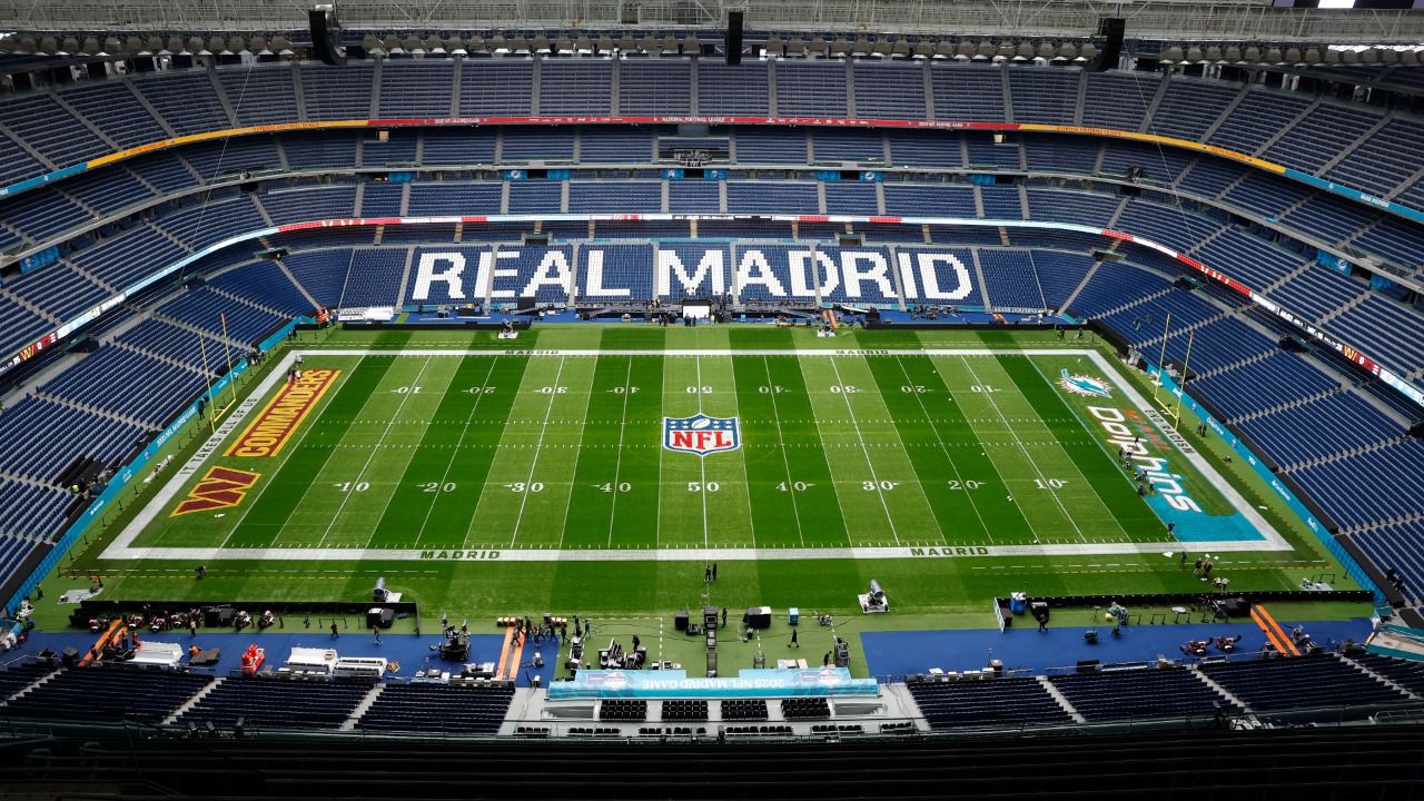 El Bernabéu, listo para el partido (Foto: Real Madrid)