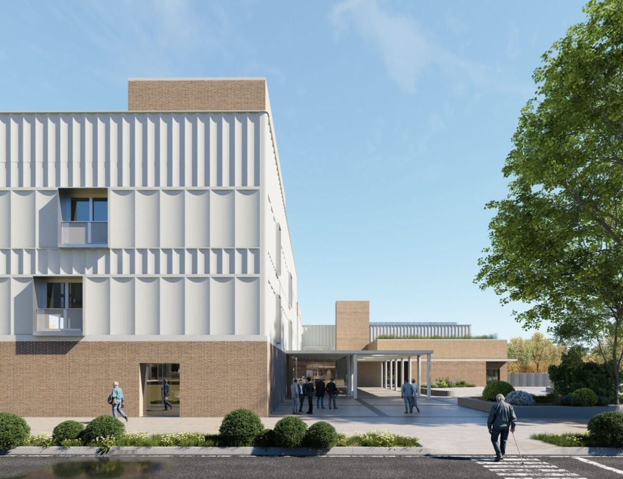 Recreación del futuro centro cultural de El Cañaveral (Foto: Ayuntamiento de Madrid)