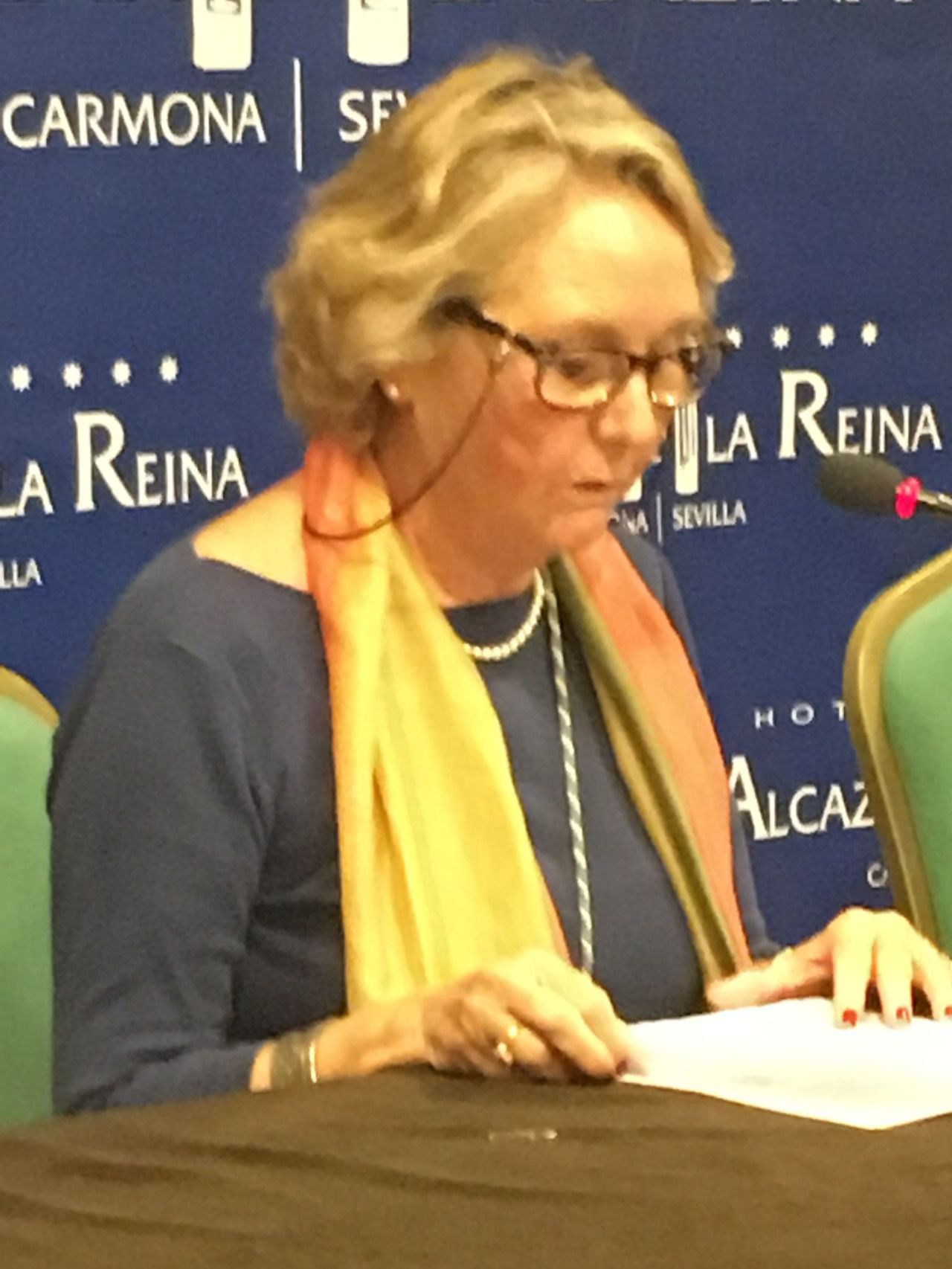 Esperanza Morón, cronista de Pozuelo