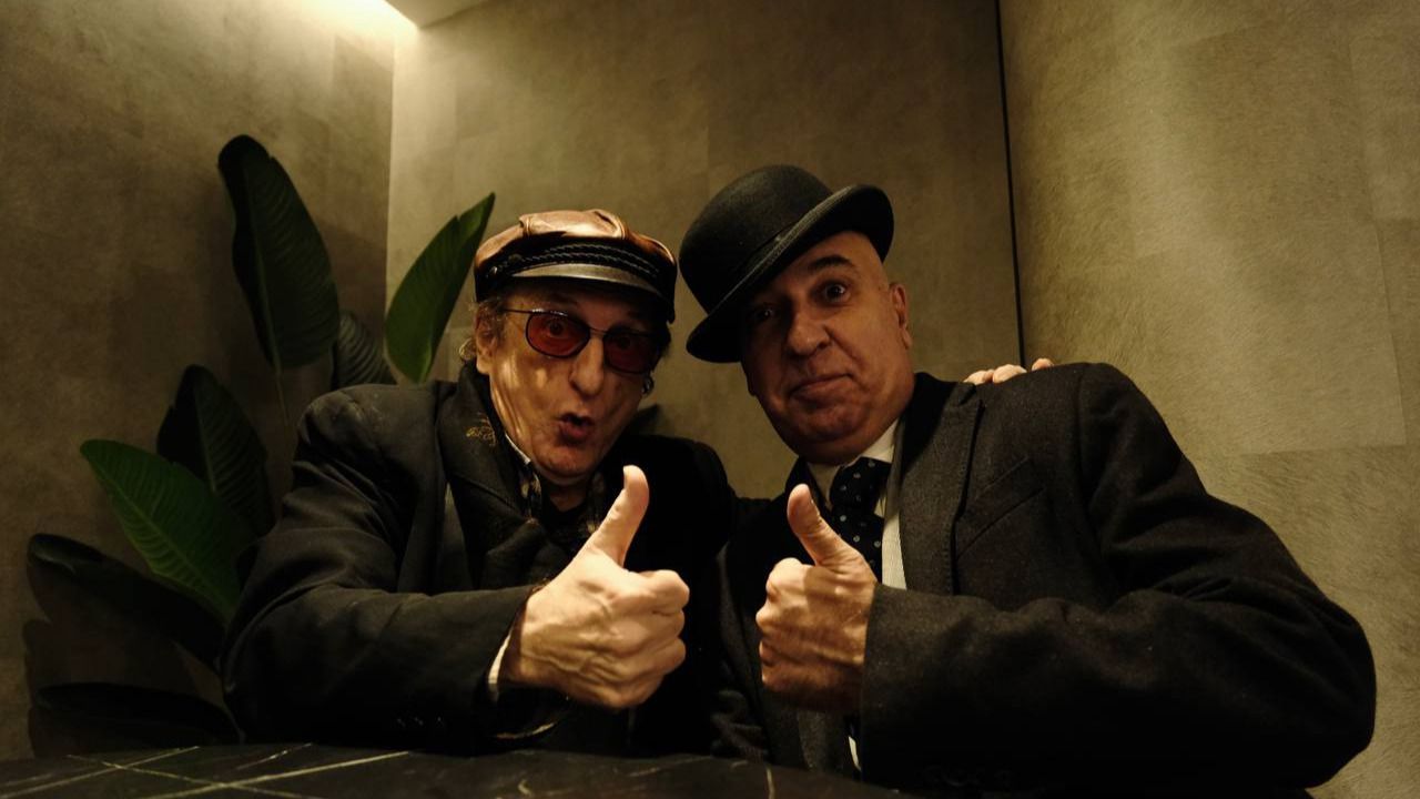 Javier Gurruchaga y Luis Livingstone