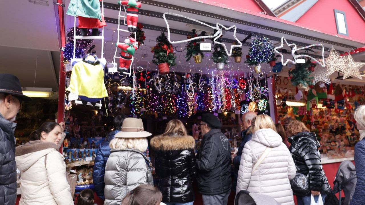 Mercadillo de la Plaza Mayor (Foto: Mónica González Boto)