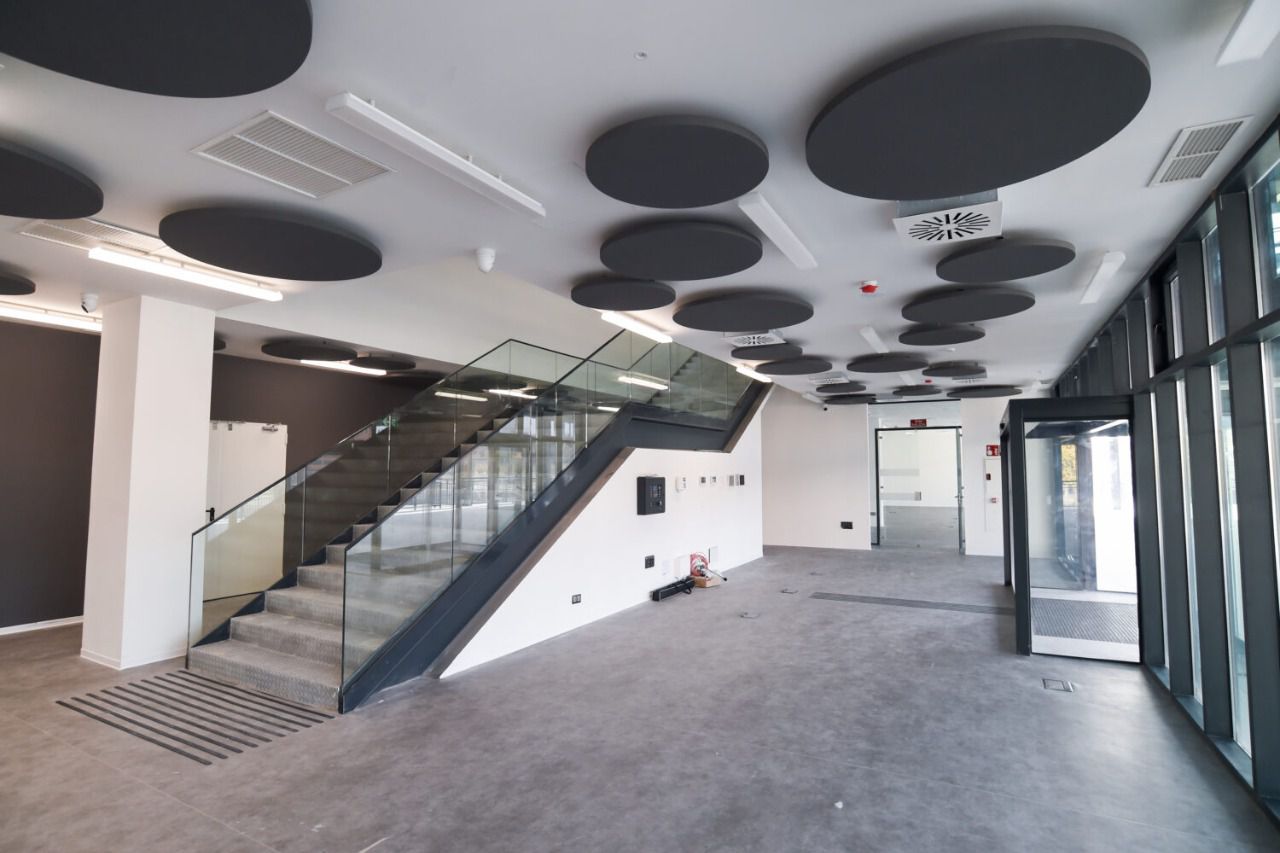 Interior del nuevo centro cultural del Ensanche de Vallecas (Foto: Ayuntamiento de Madrid)