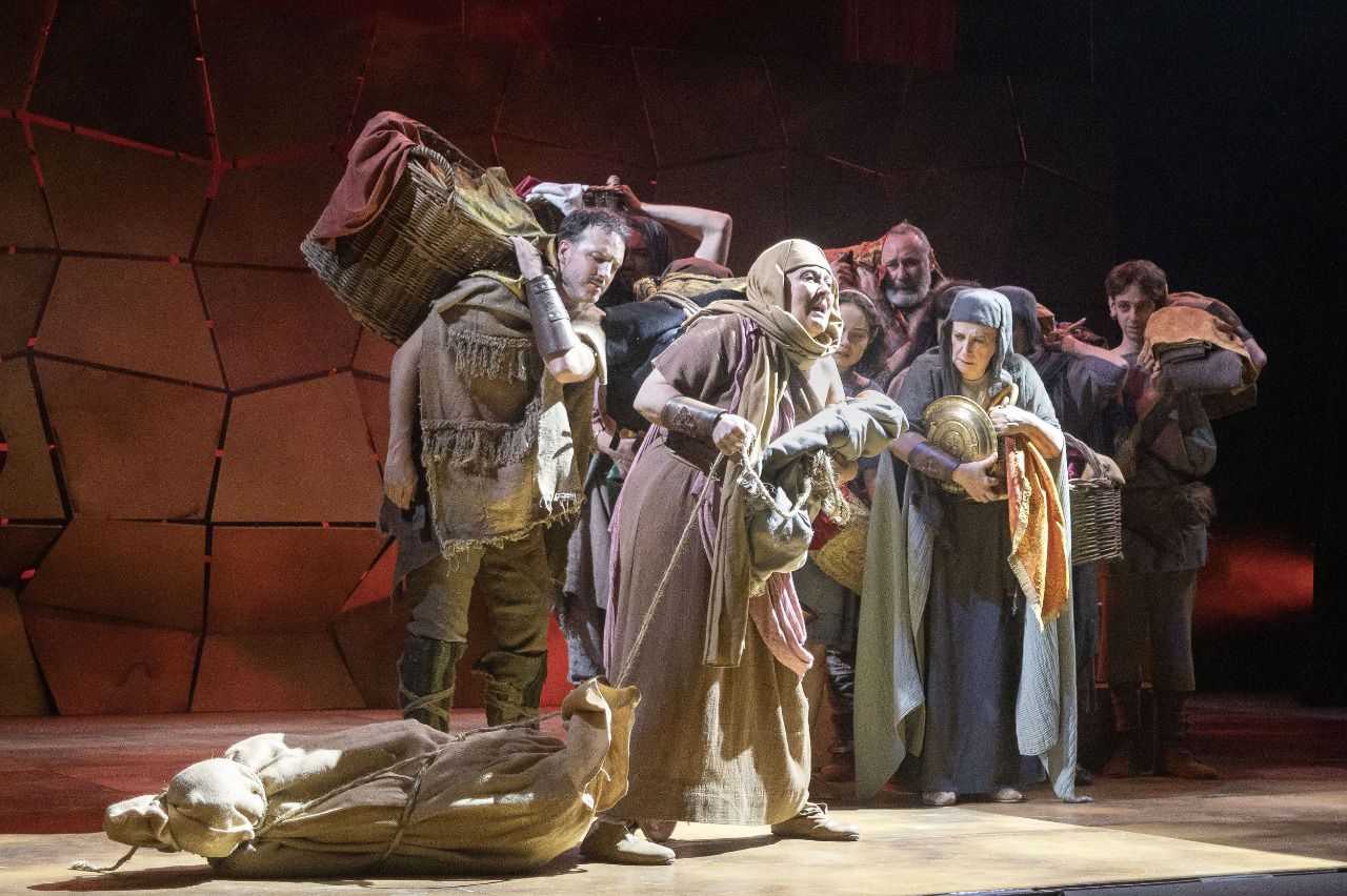 'Numancia', en los Teatros del Canal (Foto: Antonio Castro)