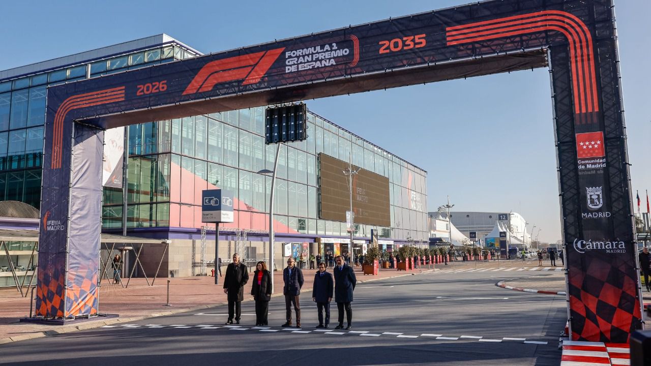 Presentación del Gran Premio de Fórmula 1 en Madrid 