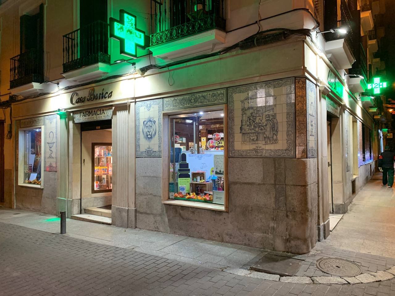 Farmacia Cervantes León (Autor: Pablo García Sanz)