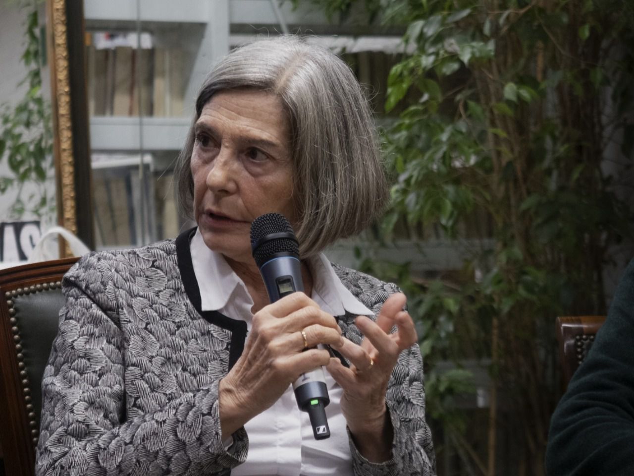 María Antonia Quesada presentando 'El Secreto de Caaveiro' (Autor: Mariaje Sánchez)