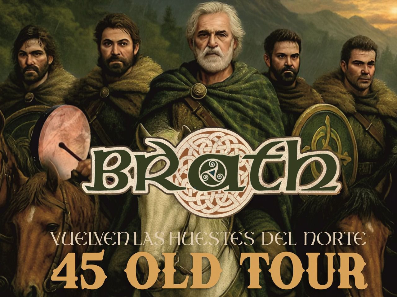 Cartel de la gira de Brath (Foto: Brath)