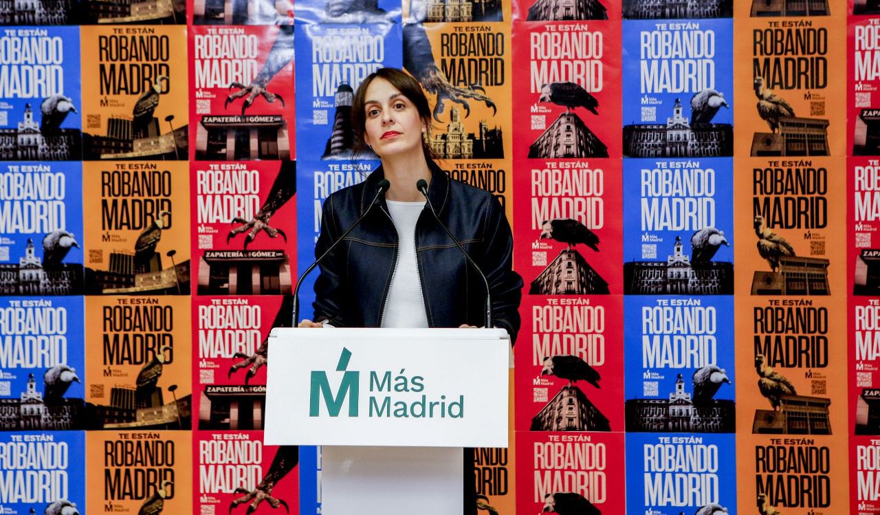 Rita Maestre presenta la campaña 'Te están robando Madrid'