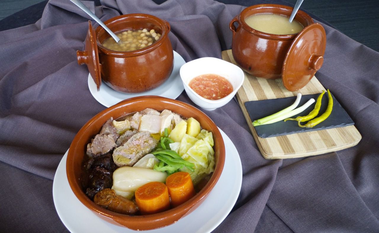 Cocido madrileño de tres vuelcos