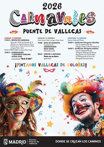 Carnaval 2026 en Vallecas