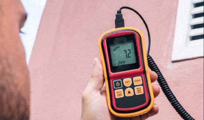 Medidor de gas radón (Foto: CCOO)
