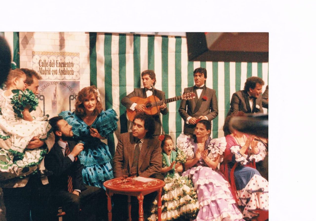 Foto antigua de la feria