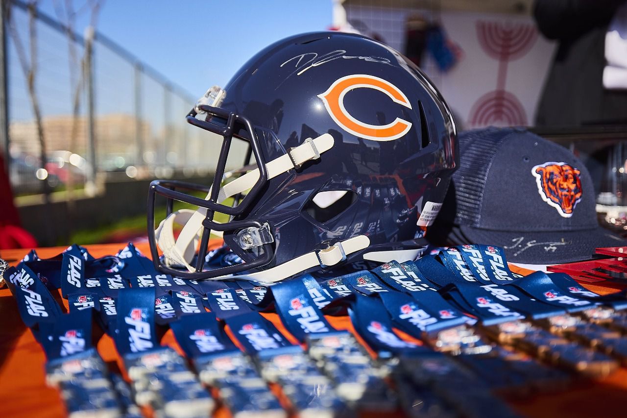Elementos identificativos del club organizador del torneo (Foto: Chicago Bears)