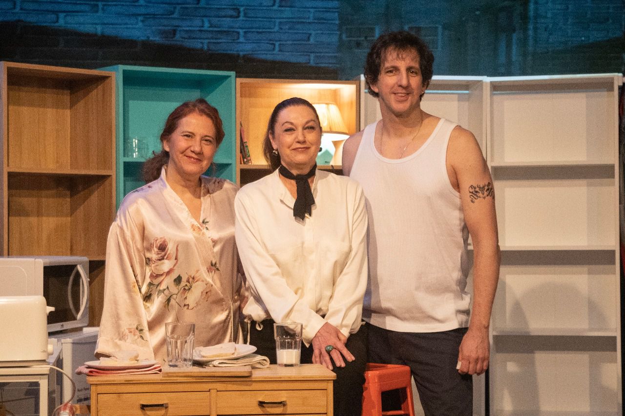 Elenco de la obra 'Frankie & Johnny' (Foto: Antonio Castro)