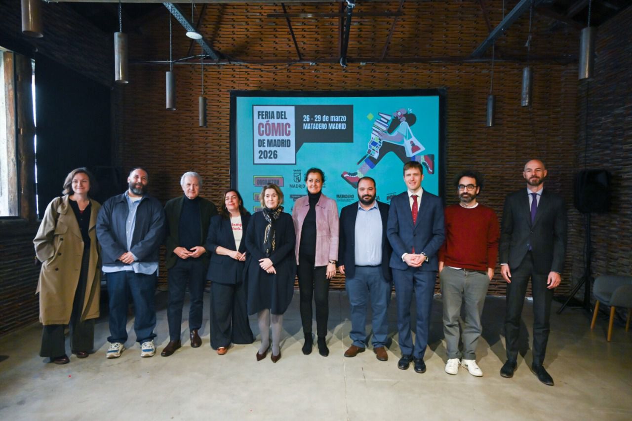 Presentación de la segunda edición de la Feria del Cómic de Madrid