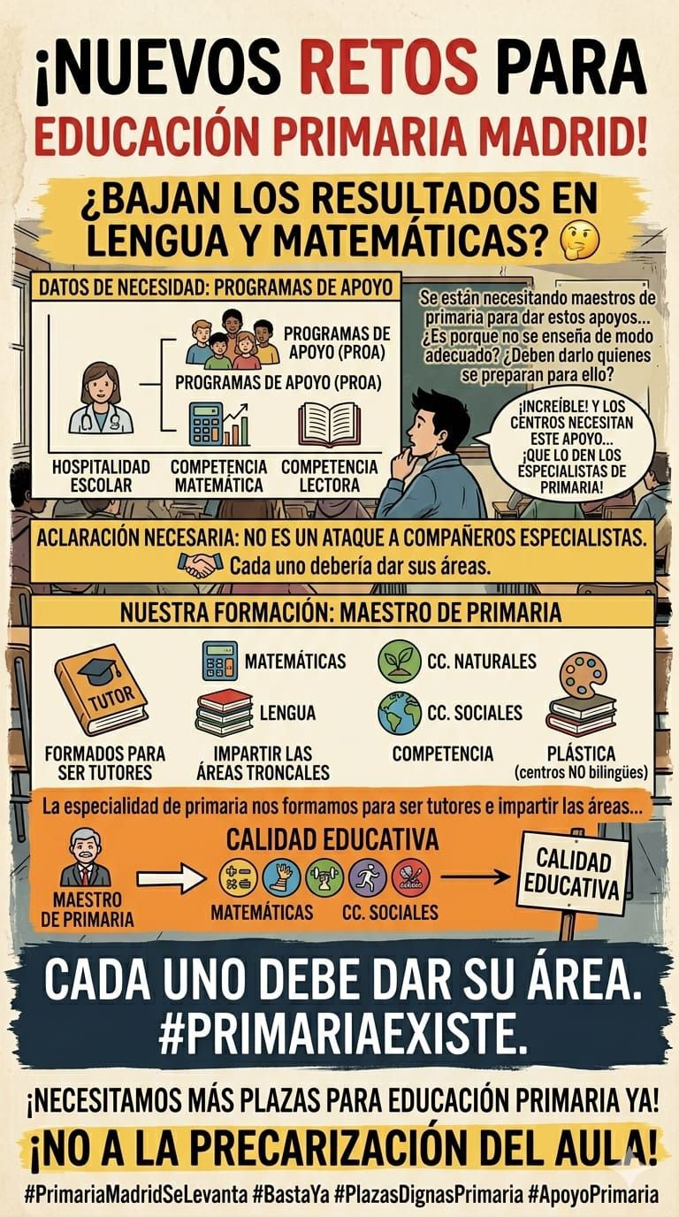 Comunicado de Primaria Existe