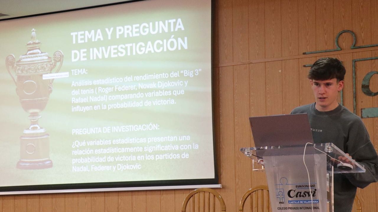 Alumno en la actividad de Monografía (Foto: Casvi Villaviciosa)