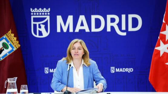 La vicealcaldesa y portavoz municipal, Inma Sanz, tras la Junta de Gobierno de hoy