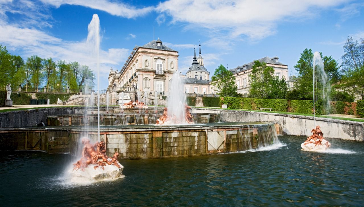 Fuentes del Palacio Real de la Granja (Foto: Patrimonio Nacional)