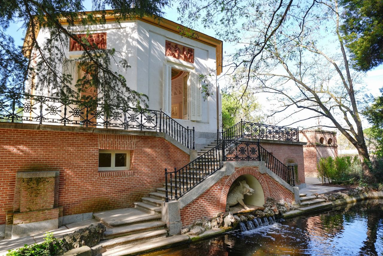 Exterior del casino de baile.