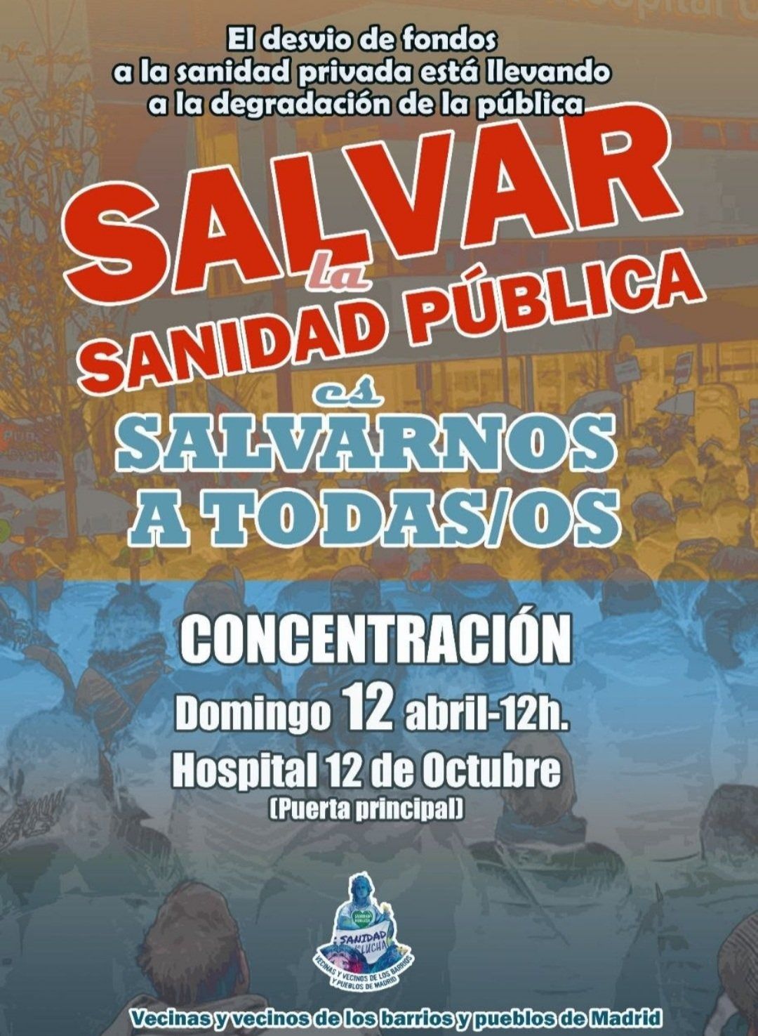 Convocatoria de la movilización frente al 12 de Octubre