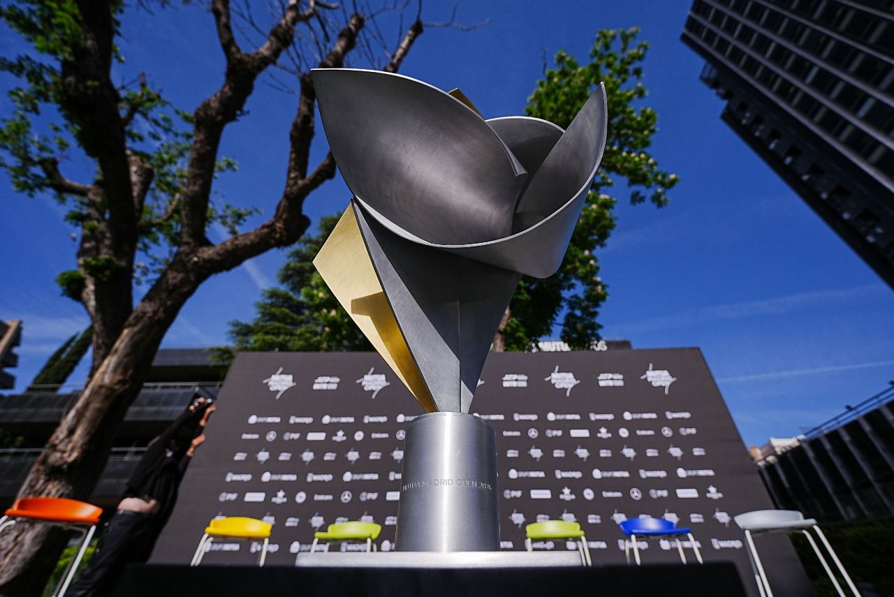 Trofeo del Mutua Madrid Open 2026.