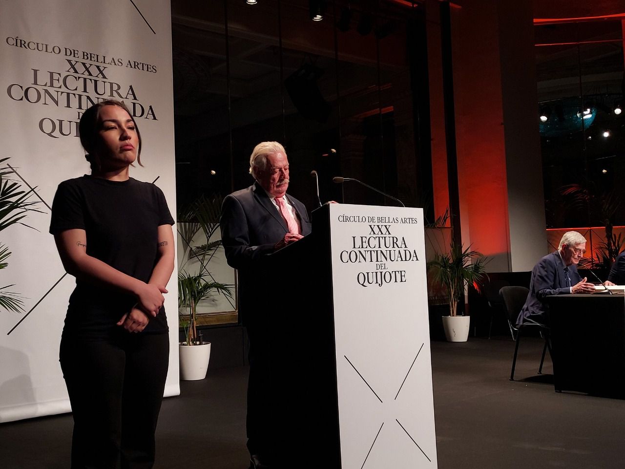 Gonzalo celorio abre la Lectura Continuada del Quijote (Foto: Círculo de Bellas Artes)