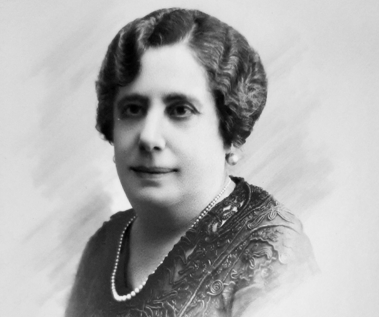 Doña Francisca Pavón, promotora del teatro. (Foto: Archivo de la familia)