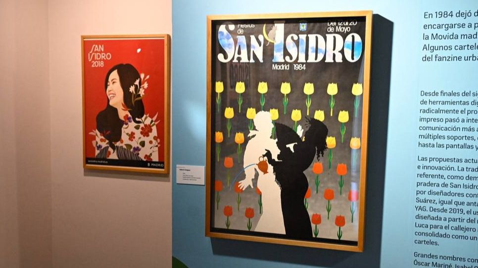 Exposición de carteles de San Isidro (Foto: Eduardo Diéguez)