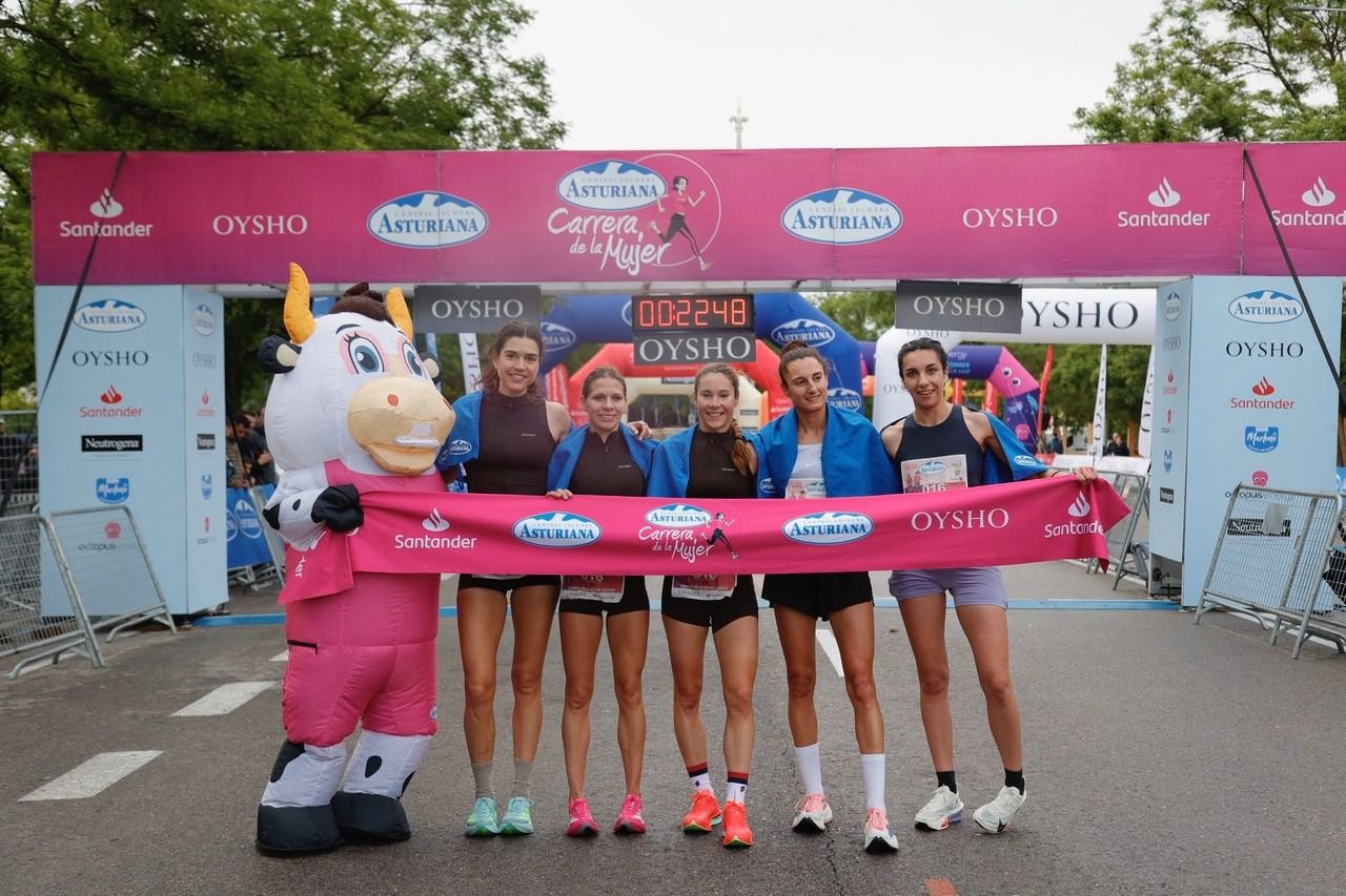 Primeras clasificadas (Foto: Carrera de la Mujer)
