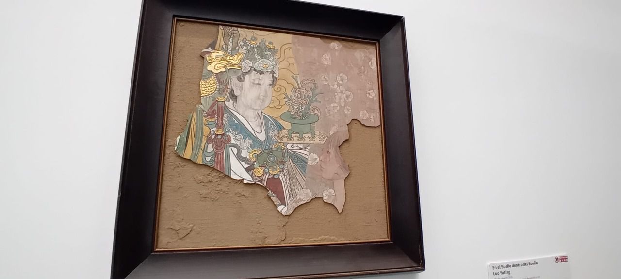 Reproducción de valiosos murales de Palacio Yongle. Foto: María José Cavadas.