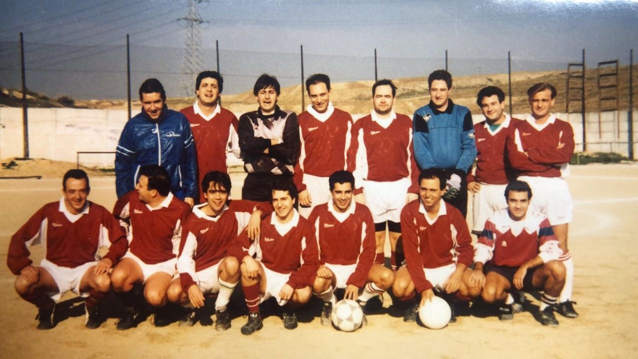 Una imagen de cuando los veteranos del Atlético Birgueiro no eran tan veteranos (Foto: Atlético Birgueiro)