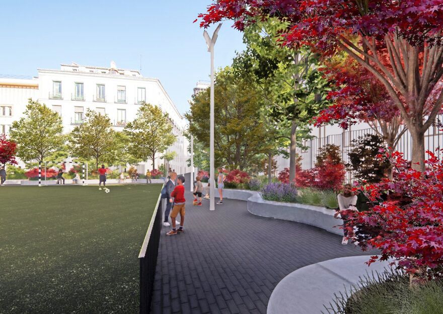 Render del proyecto del Ayuntamiento de Madrid
