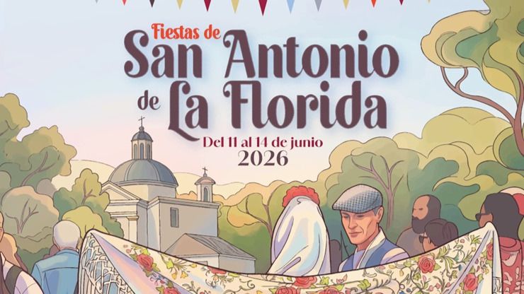 Cartel de las fiestas de San Antonio de La Florida