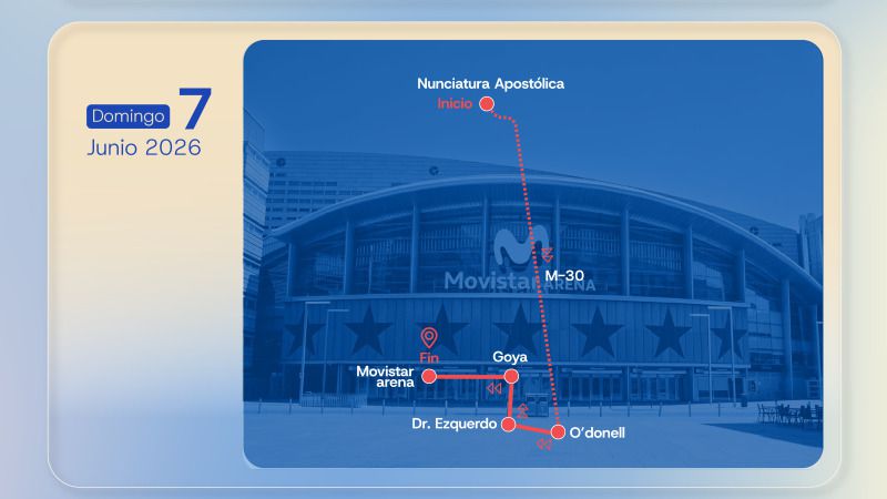 Nuevo recorrido del papamóvil el día 7 de junio