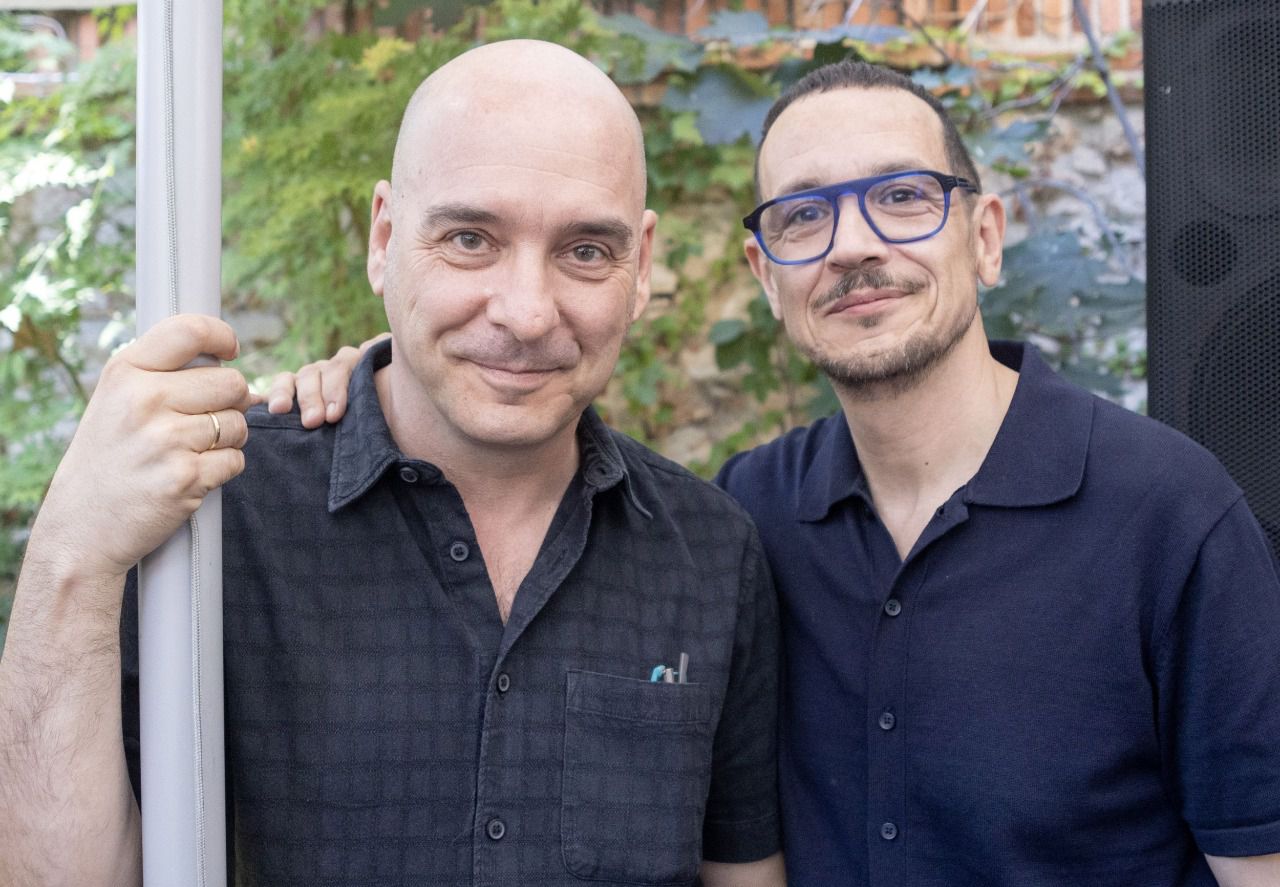 Los directores Eduardo Vasco y Luis Luque (Foto: Antonio Castro)