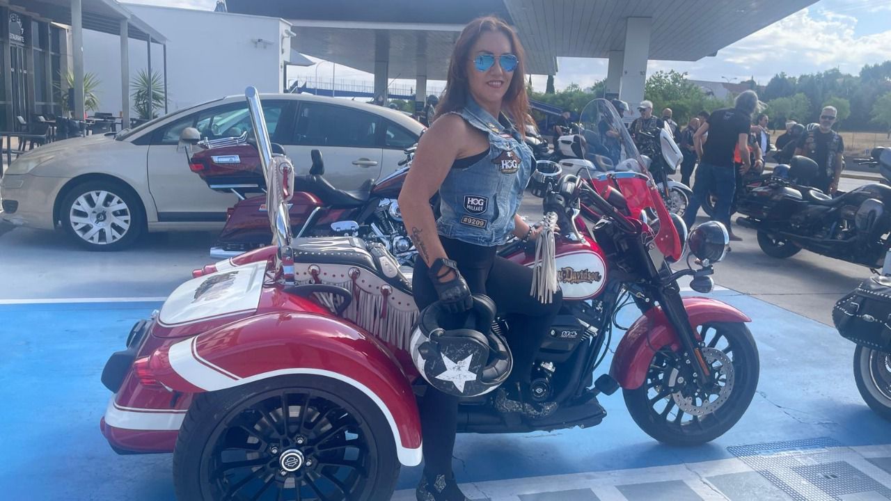 Isabel estrena su Trike