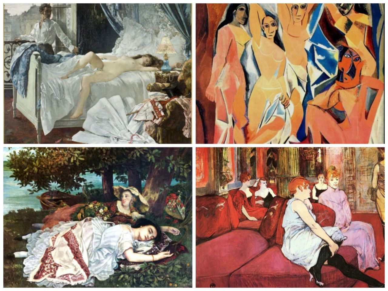 La prostitución en el arte